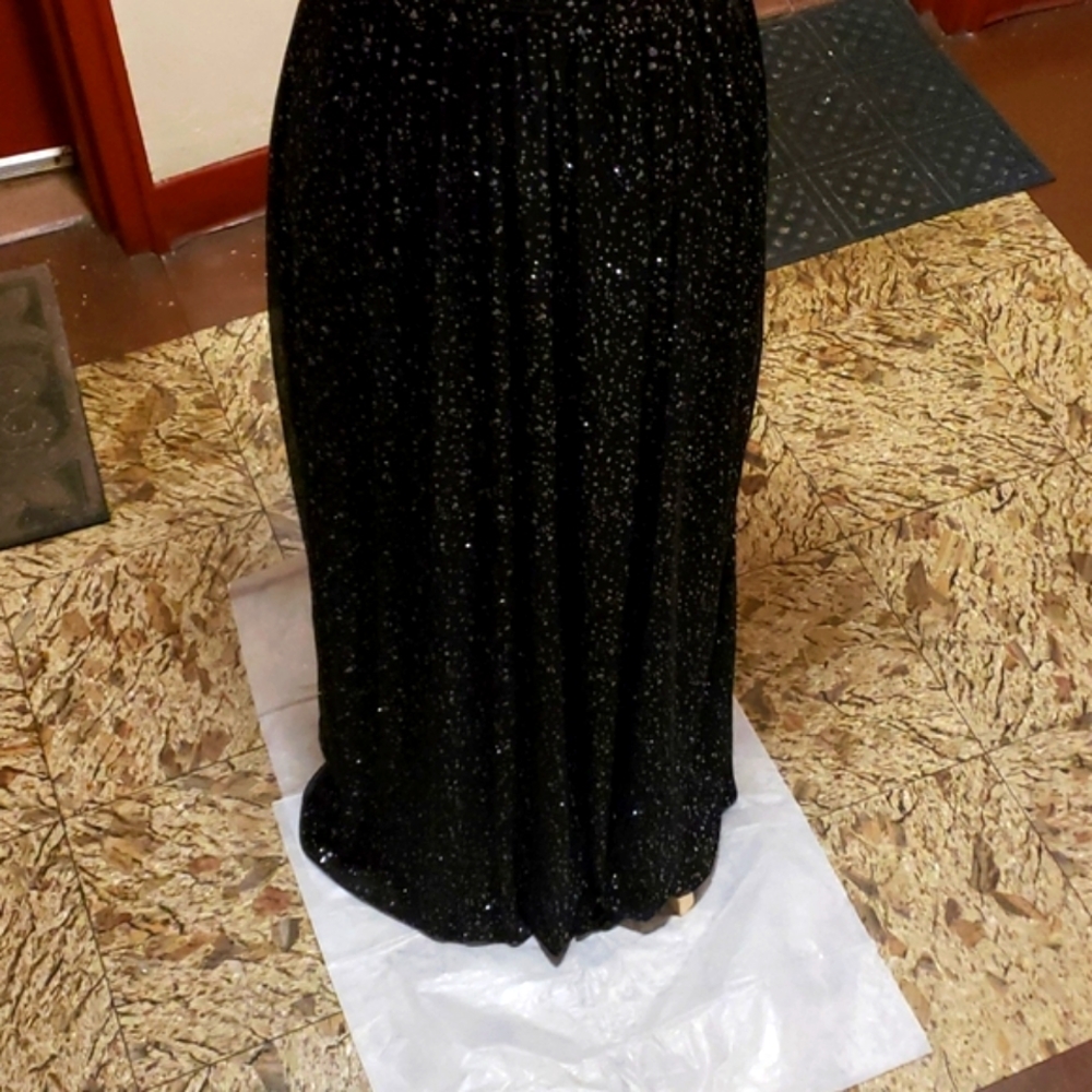 ELiZA J WOMEN' BLACK SEQUIN DRESS SZ 4 - Picture 10 of 16